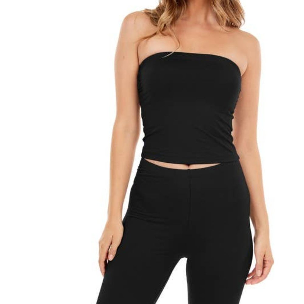 *New Never Worn* Thick Soft Biker Shorts (Black) - Picture 2 of 4